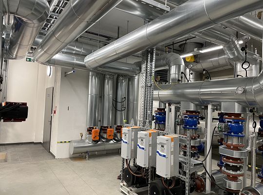 Kogeneracja z pompami ciepła o łącznej mocy 3,3MW