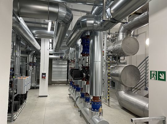 Kogeneracja z pompami ciepła o łącznej mocy 3,3MW