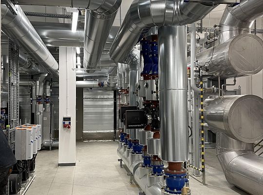 Kogeneracja z pompami ciepła o łącznej mocy 3,3MW