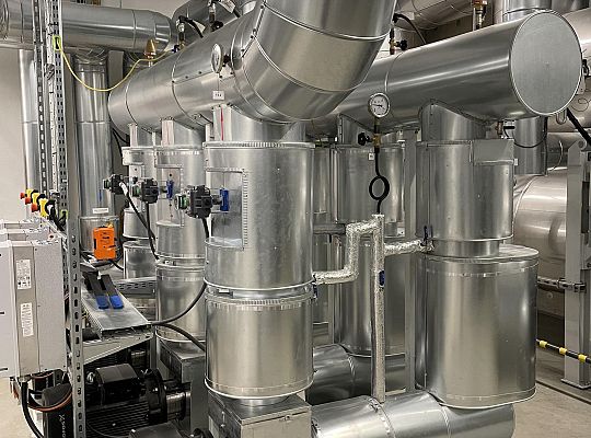 Kogeneracja z pompami ciepła o łącznej mocy 3,3MW