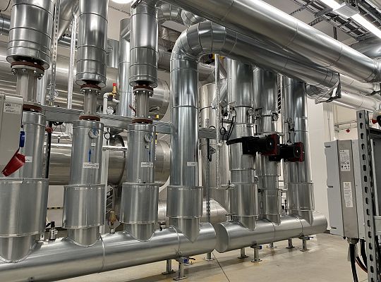 Kogeneracja z pompami ciepła o łącznej mocy 3,3MW