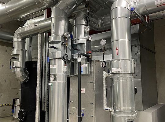 Kogeneracja z pompami ciepła o łącznej mocy 3,3MW