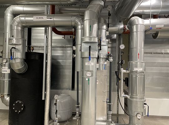 Kogeneracja z pompami ciepła o łącznej mocy 3,3MW