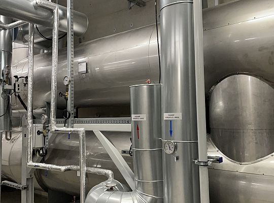 Kogeneracja z pompami ciepła o łącznej mocy 3,3MW