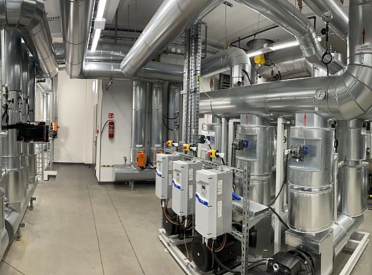 Kogeneracja z pompami ciepła o łącznej mocy 3,3MW